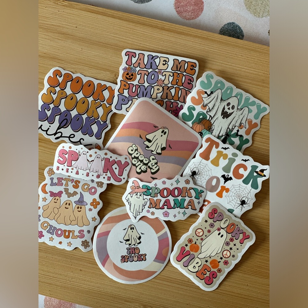 Halloween Stickers Lot of 10